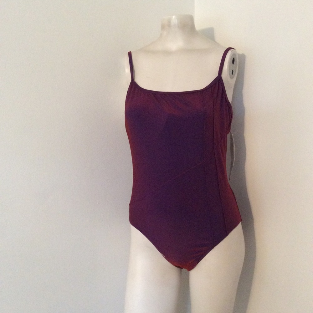 Jantzen Iridescent Swimsuit 14 NWT
